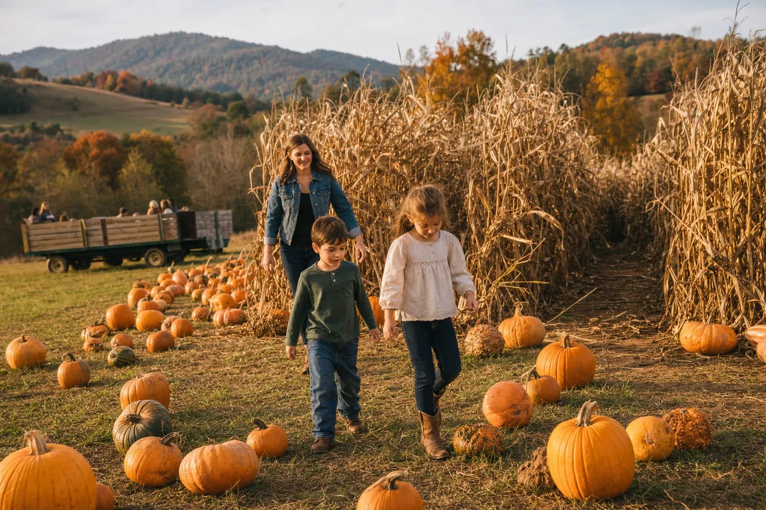 North Georgia Fall Activities for Families: Apples, Pumpkins, and Corn Mazes